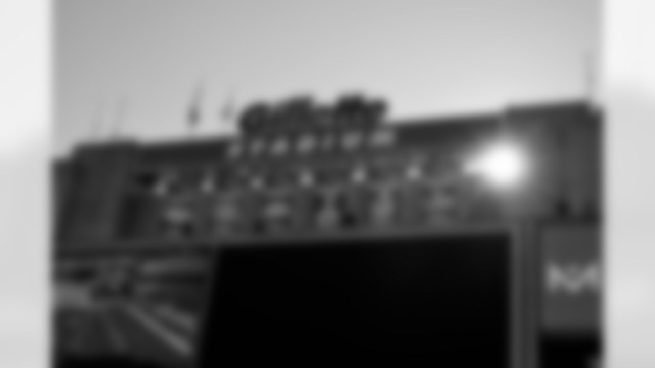 The stadium before a NFL football game between the Cleveland Browns and New England Patriots on October 26, 2025 at Gillette Stadium.