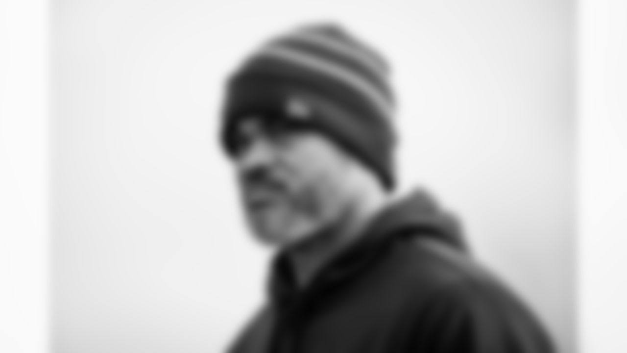 Running Backs Coach Duce Staley during practice at CrossCountry Mortgage Campus on December 26, 2024.