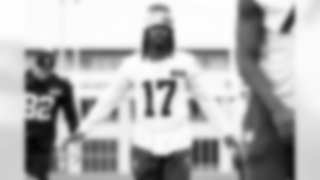 Linebacker Jerome Baker (17) during fieldwork in Phase II of the offseason at CrossCountry Mortgage Campus on May 6, 2025.
