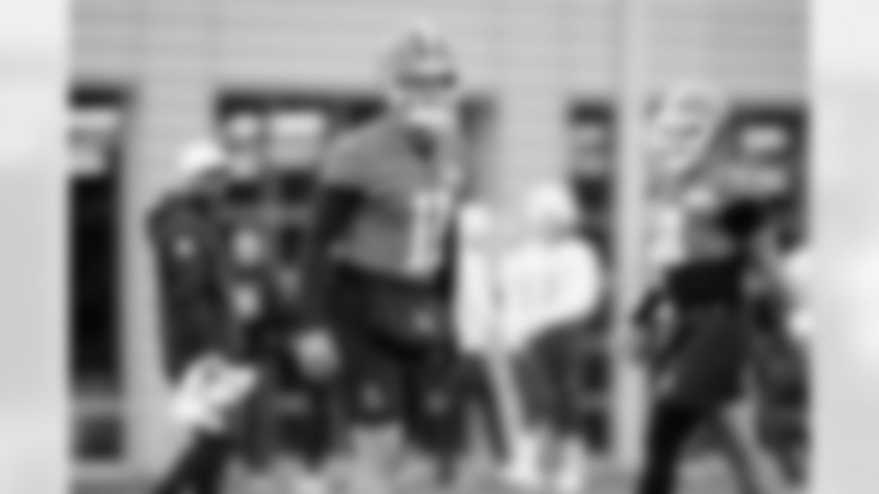 Quarterback Bailey Zappe (11) during practice at CrossCountry Mortgage Campus on November 3, 2025.