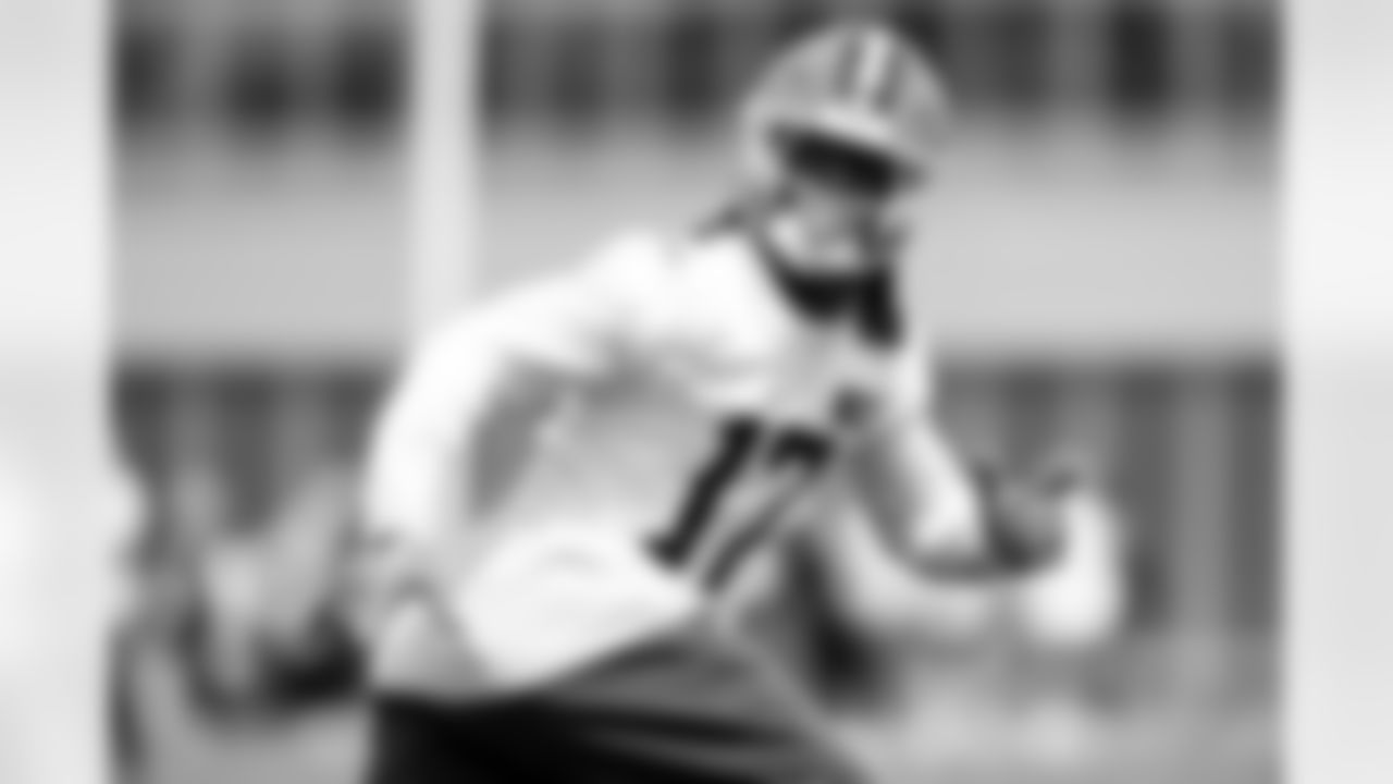 Linebacker Jerome Baker (17) during the first day of mandatory minicamp at CrossCountry Mortgage Campus on June 10, 2025.
