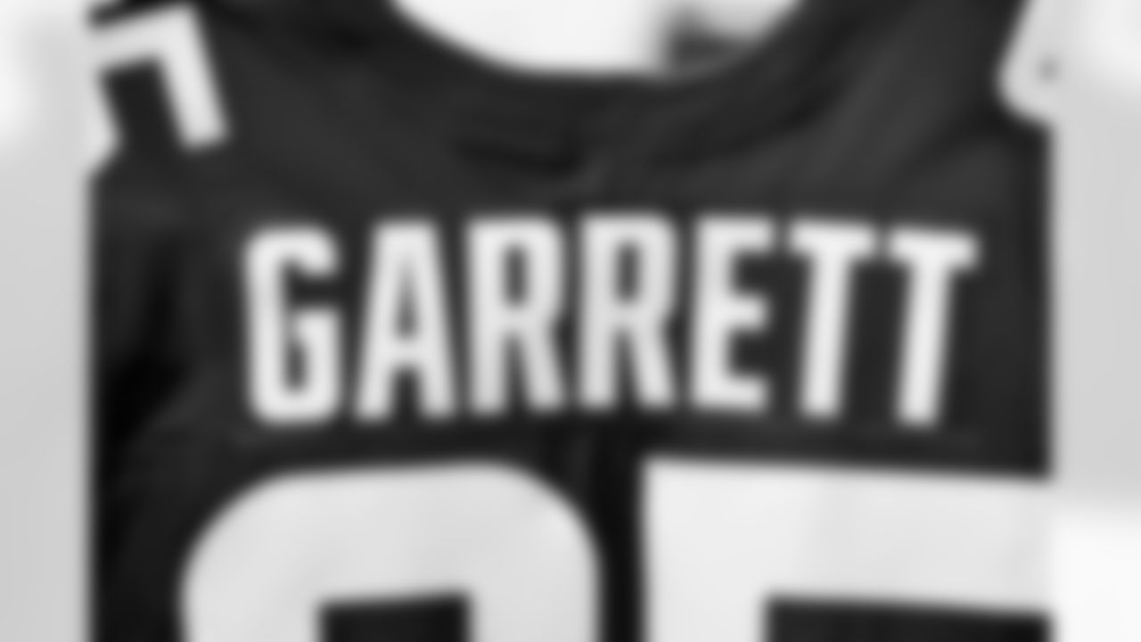 The locker room before a NFL football game between the Pittsburgh Steelers and Cleveland Browns on December 28, 2025 at Huntington Bank Field.