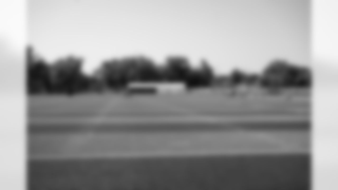The practice fields during the second day of mandatory minicamp at CrossCountry Mortgage Campus on June 11, 2025.
