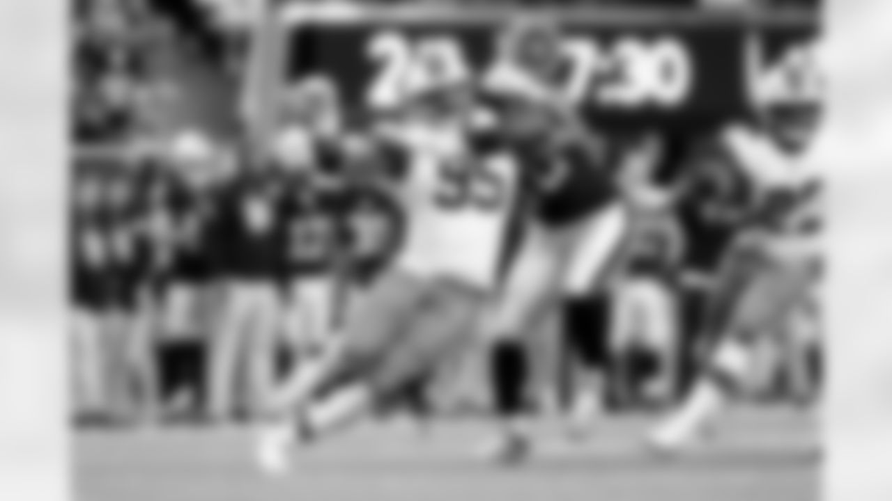 Defensive end Myles Garrett (95) during a NFL football game between the Cleveland Browns and Las Vegas Raiders on November 23, 2025 at Allegiant Stadium. The Browns won 24-10.