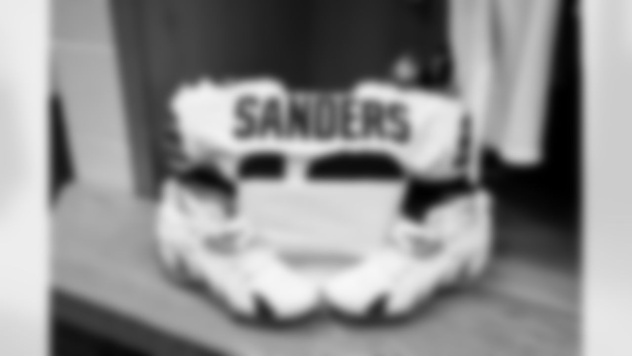 The locker room before a NFL football game between the Cleveland Browns and Chicago Bears on December 14, 2025 at Soldier Field.