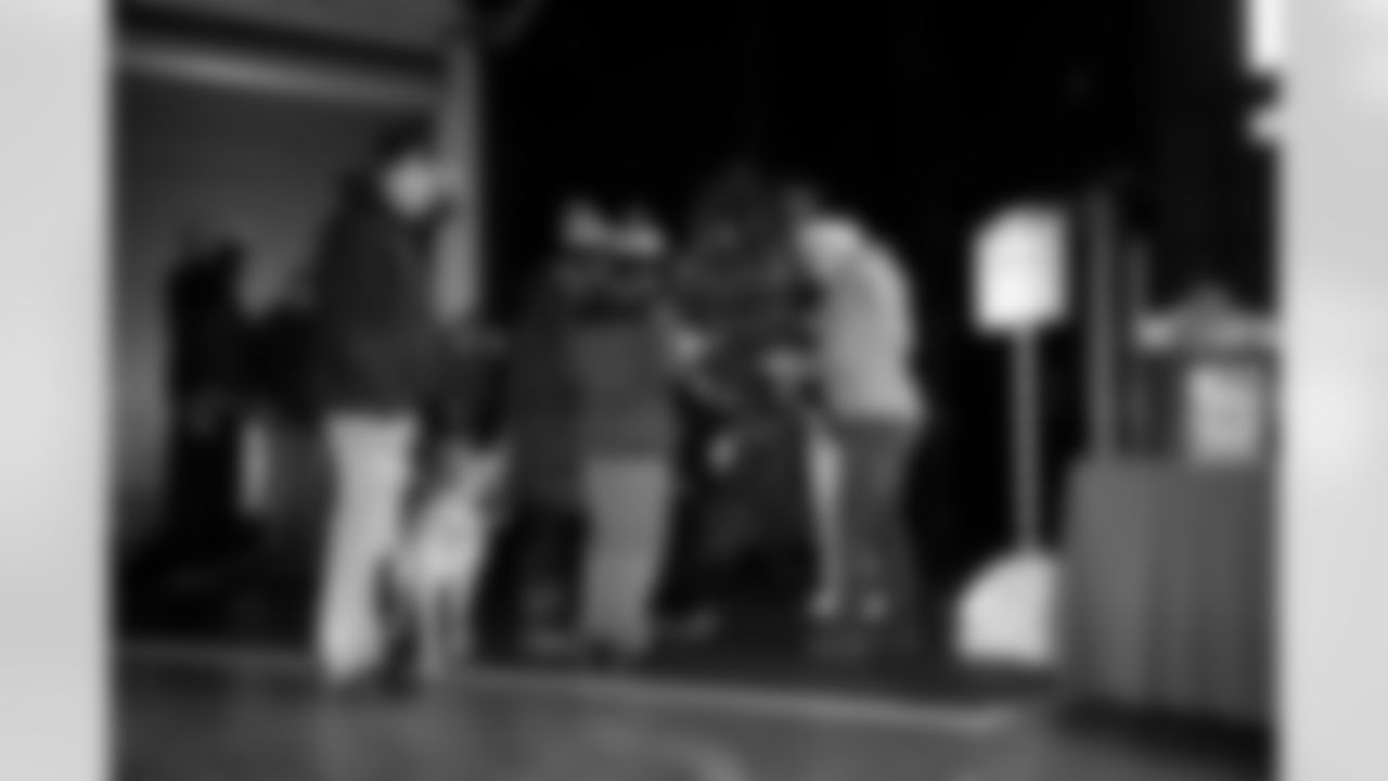 The 2025 Jingle Paws Barking Backers Event at Huntington Bank Field on December 10, 2025.