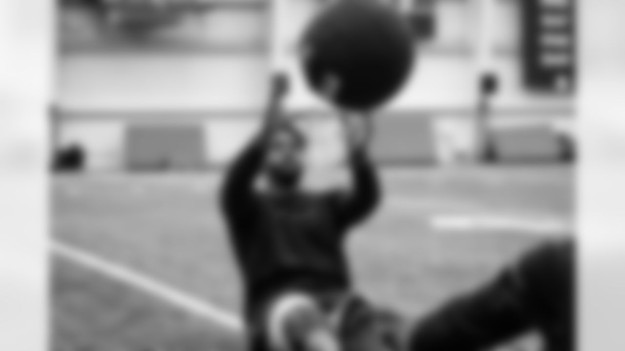 Cornerback Denzel Ward (21) during a workout in Phase II of the offseason at CrossCountry Mortgage Campus on April 29, 2024.
