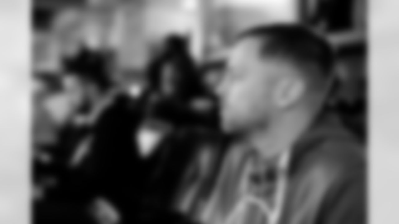 Midwest Area Scout John Nussman in the Cleveland Browns suite at the 2026 NFL Combine on February 26, 2026 in Indianapolis, Indiana.