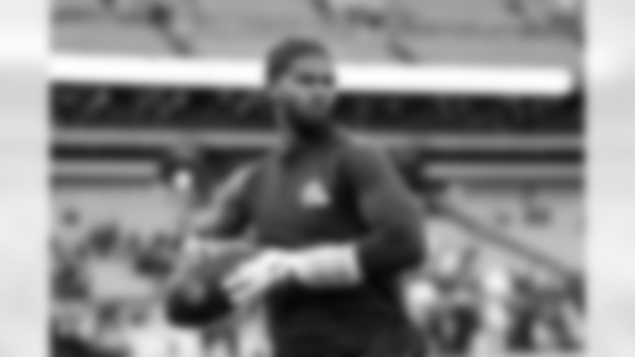 Quarterback Shedeur Sanders (12) before a NFL football game between the San Francisco 49ers and Cleveland Browns on November 30, 2025 at Huntington Bank Field.