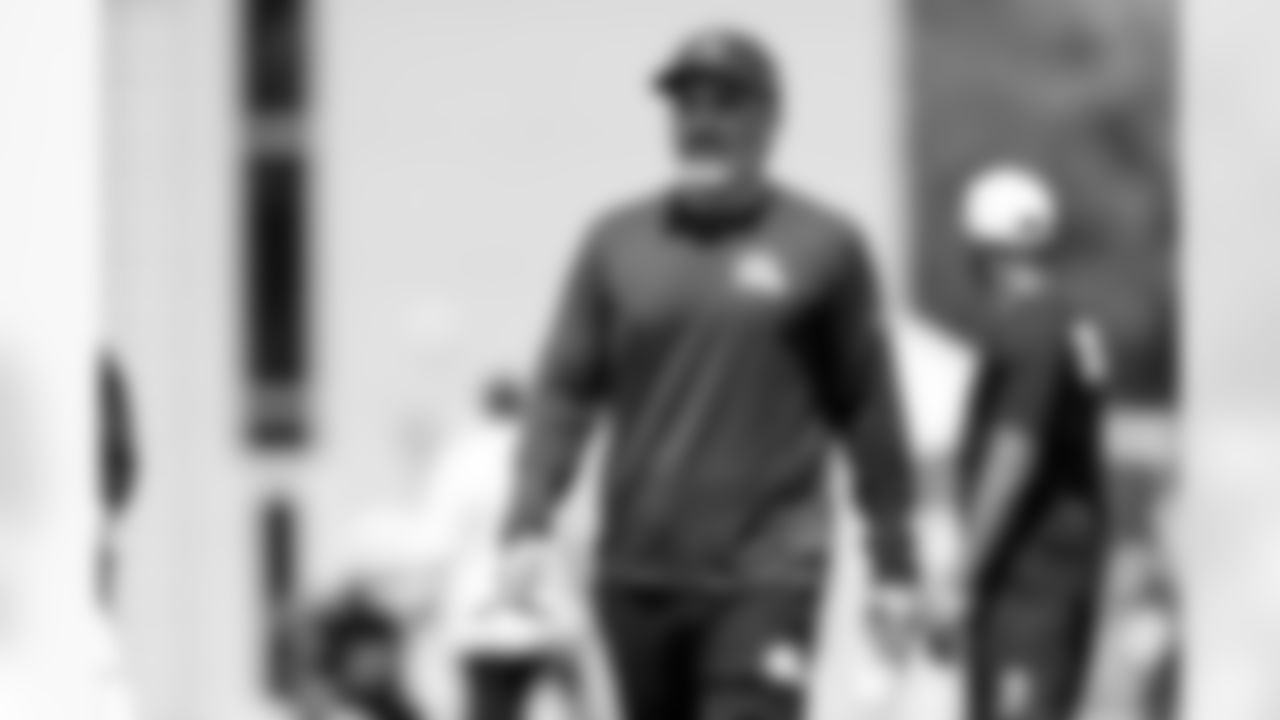 Head Coach Kevin Stefanski during Day 8 of Training Camp at CrossCountry Mortgage Campus on August 1, 2025.