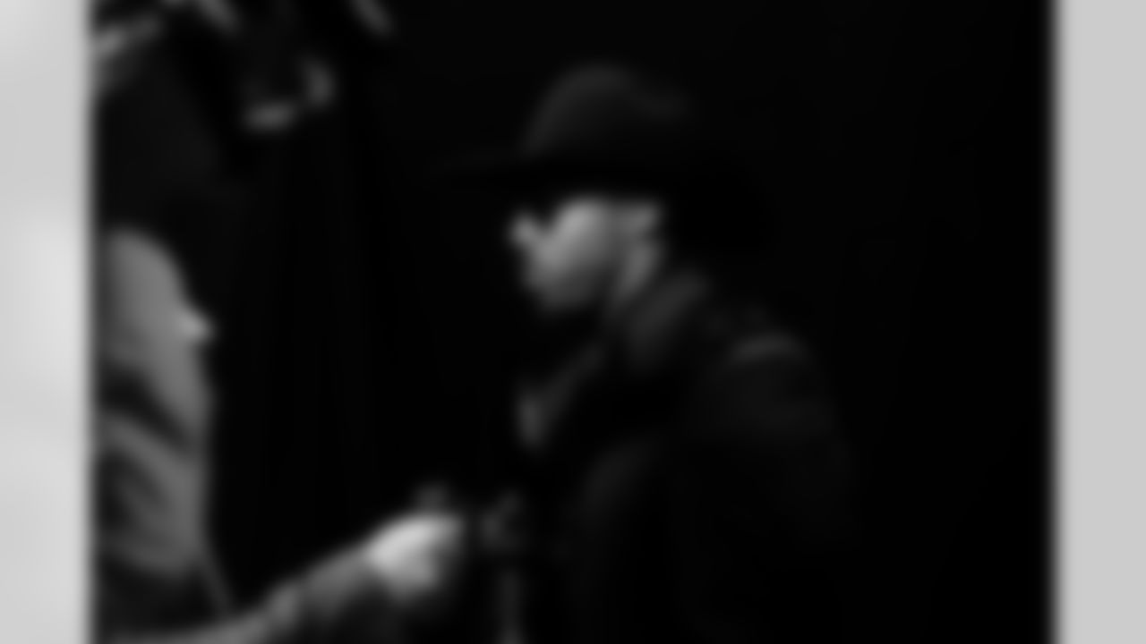 Defensive end Myles Garrett (95) after winning AP Defensive Player of the Year Award at the 2026 NFL Honors at the Palace of Fine Arts in San Francisco on February 5, 2026.