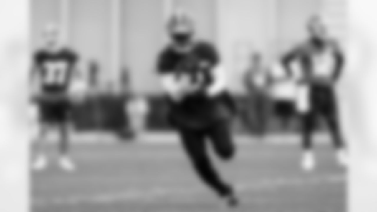 Wide receiver DeAndre Carter (2) during the first day of mandatory minicamp at CrossCountry Mortgage Campus on June 10, 2025.