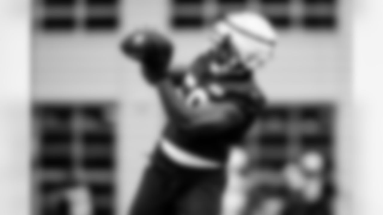 Linebacker Winston Reid (59) during practice at CrossCountry Mortgage Campus on December 19, 2024.