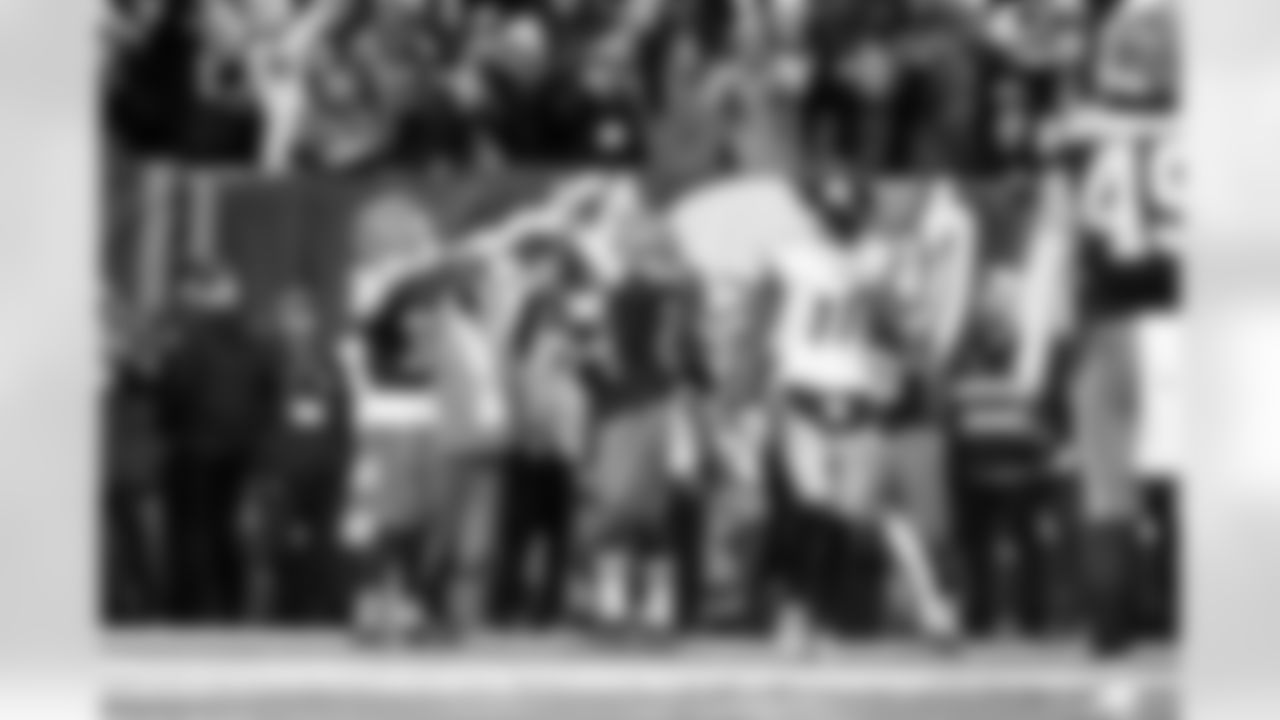 Safety Ronnie Hickman Jr. (33) and Cornerback Denzel Ward (21) during a NFL football game between the Pittsburgh Steelers and Cleveland Browns on December 28, 2025 at Huntington Bank Field.