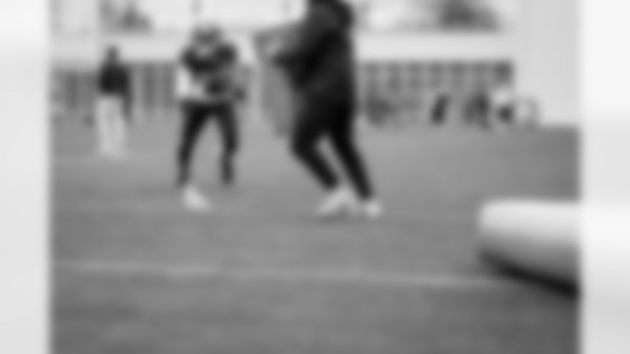 Cornerback Dom Jones (37) during practice at CrossCountry Mortgage Campus on November 3, 2025.