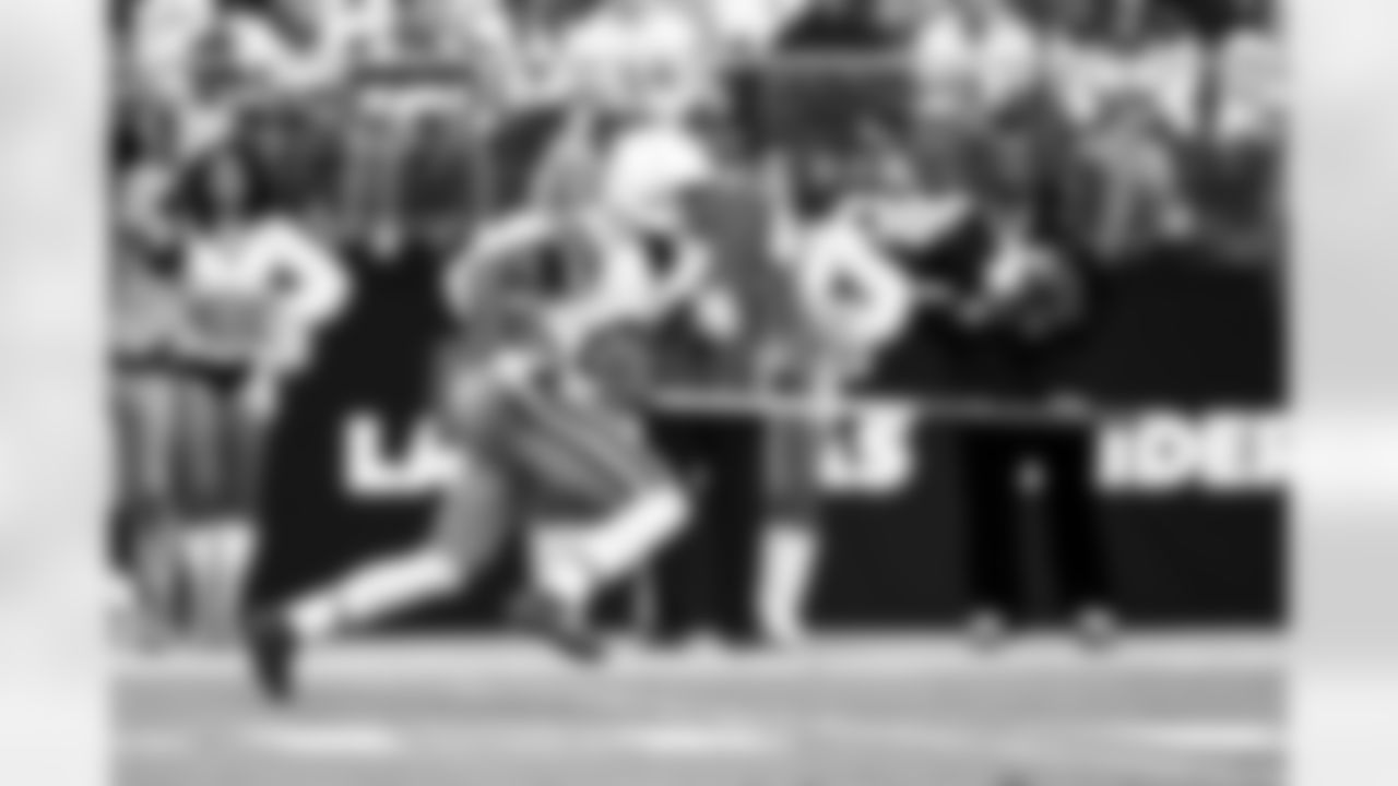 Wide receiver Malachi Corley (83) during a NFL football game between the Cleveland Browns and Las Vegas Raiders on November 23, 2025 at Allegiant Stadium.