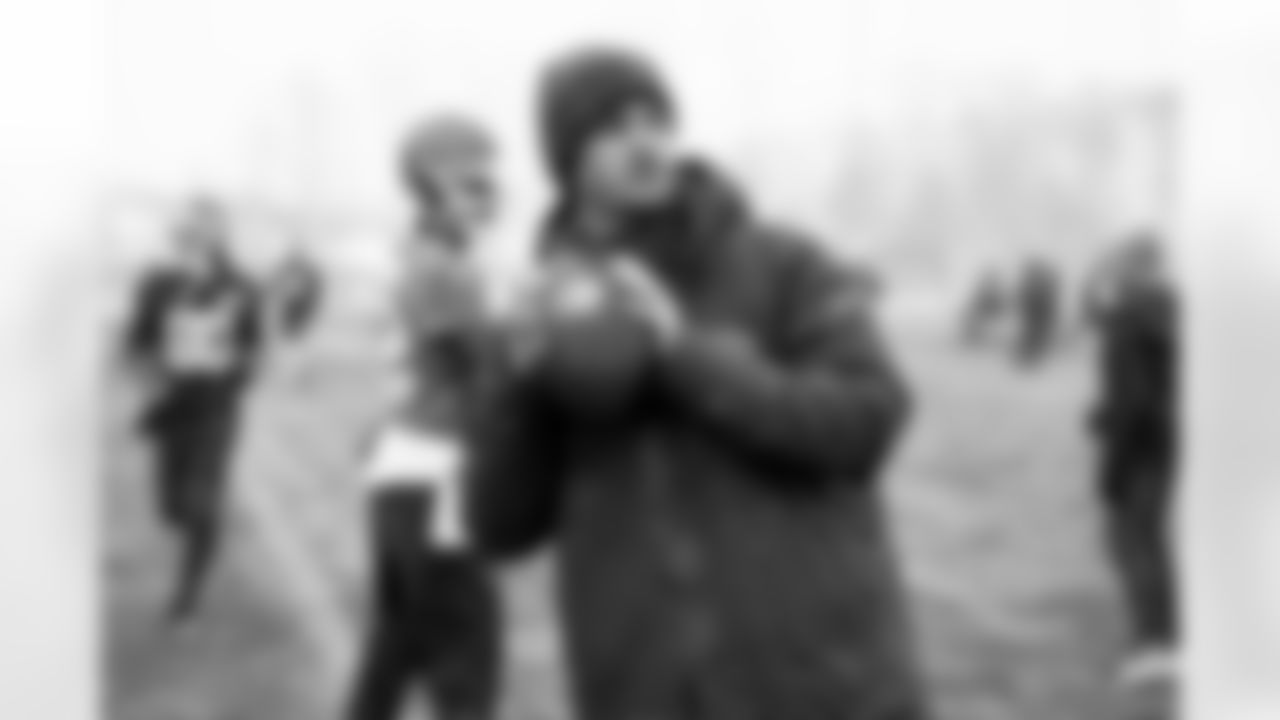 Offensive Coordinator Tommy Rees during practice at CrossCountry Mortgage Campus on November 28, 2025.