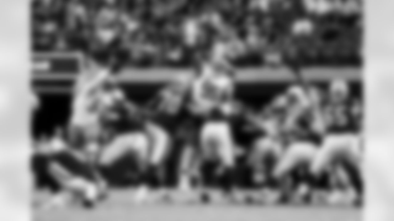 Defensive end Myles Garrett (95) during a NFL football game between the Cleveland Browns and Las Vegas Raiders on November 23, 2025 at Allegiant Stadium. The Browns won 24-10.