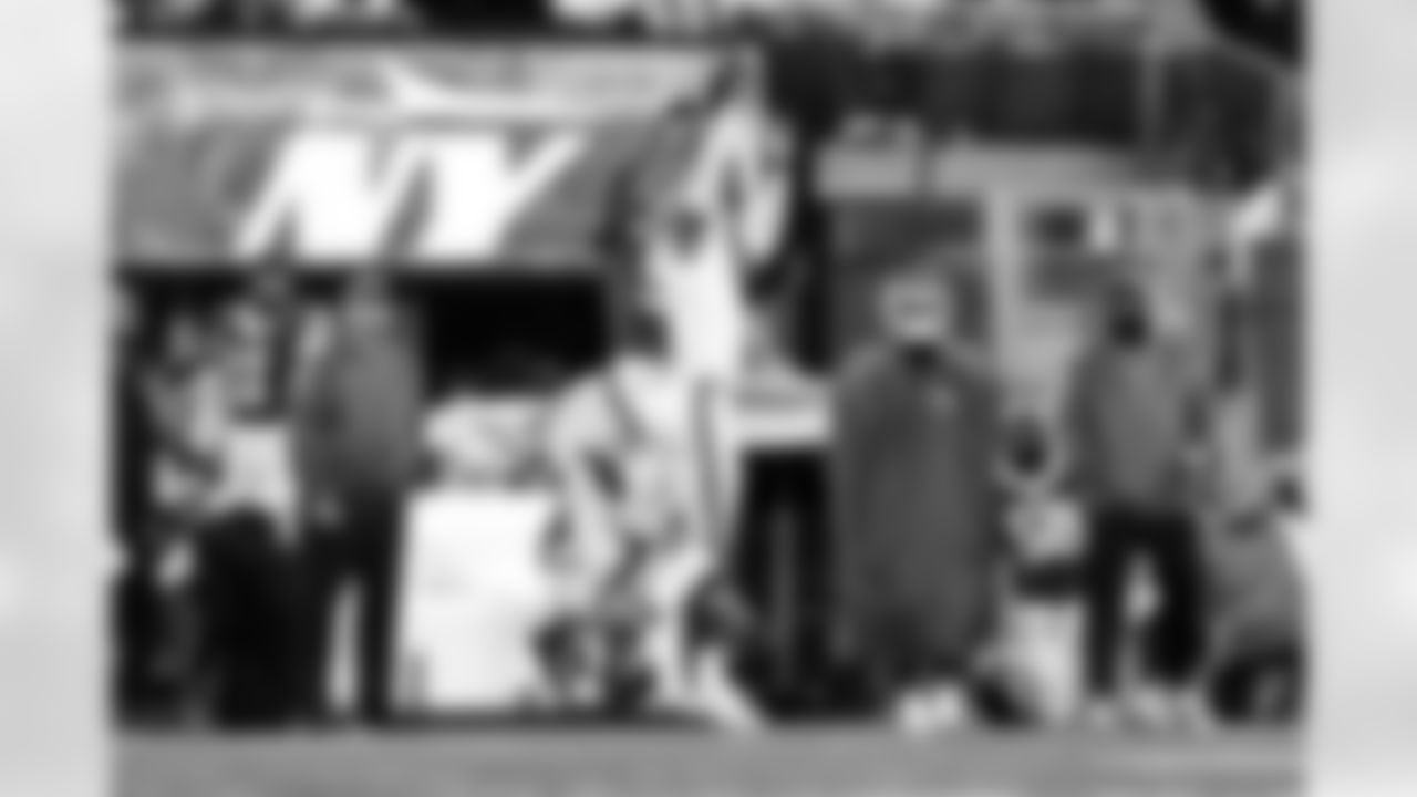 Cornerback Tyson Campbell (7) during a NFL football game between the Cleveland Browns and New York Jets on November 9, 2025 at MetLife Stadium.