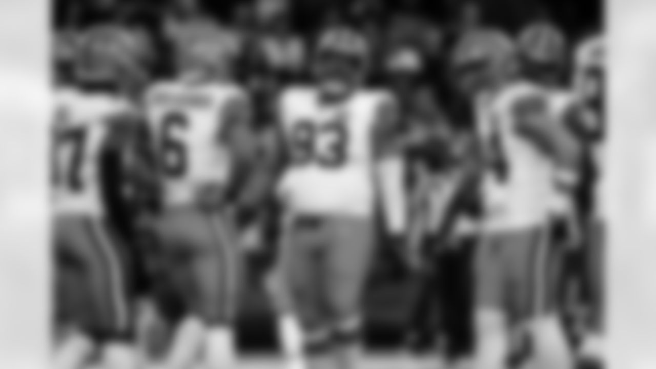 Defensive tackle Shelby Harris (93) during a NFL Wild Card playoff football game between the Cleveland Browns and Houston Texans on January 13, 2024 at NRG Stadium.