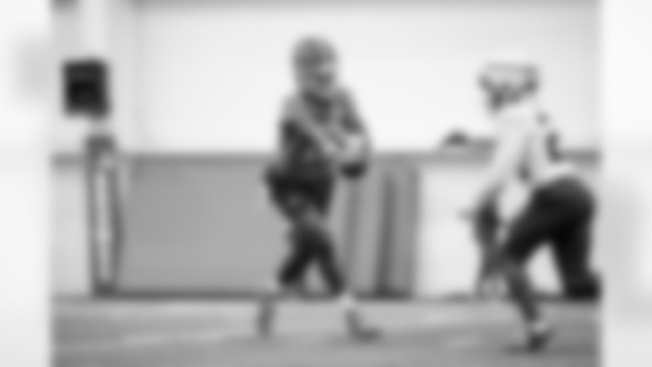 Quarterback Shedeur Sanders (12) during practice at CrossCountry Mortgage Campus on December 31, 2025.