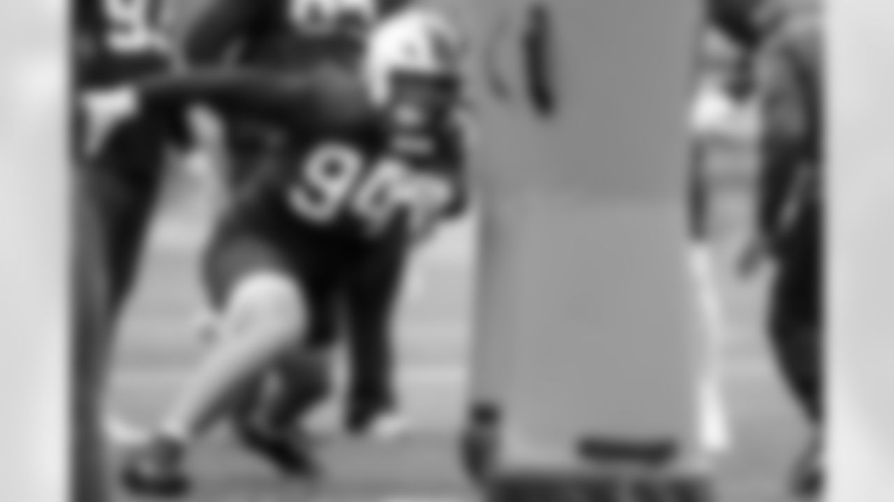 Defensive tackle Mason Graham (94) during practice at CrossCountry Mortgage Campus on November 20, 2025.