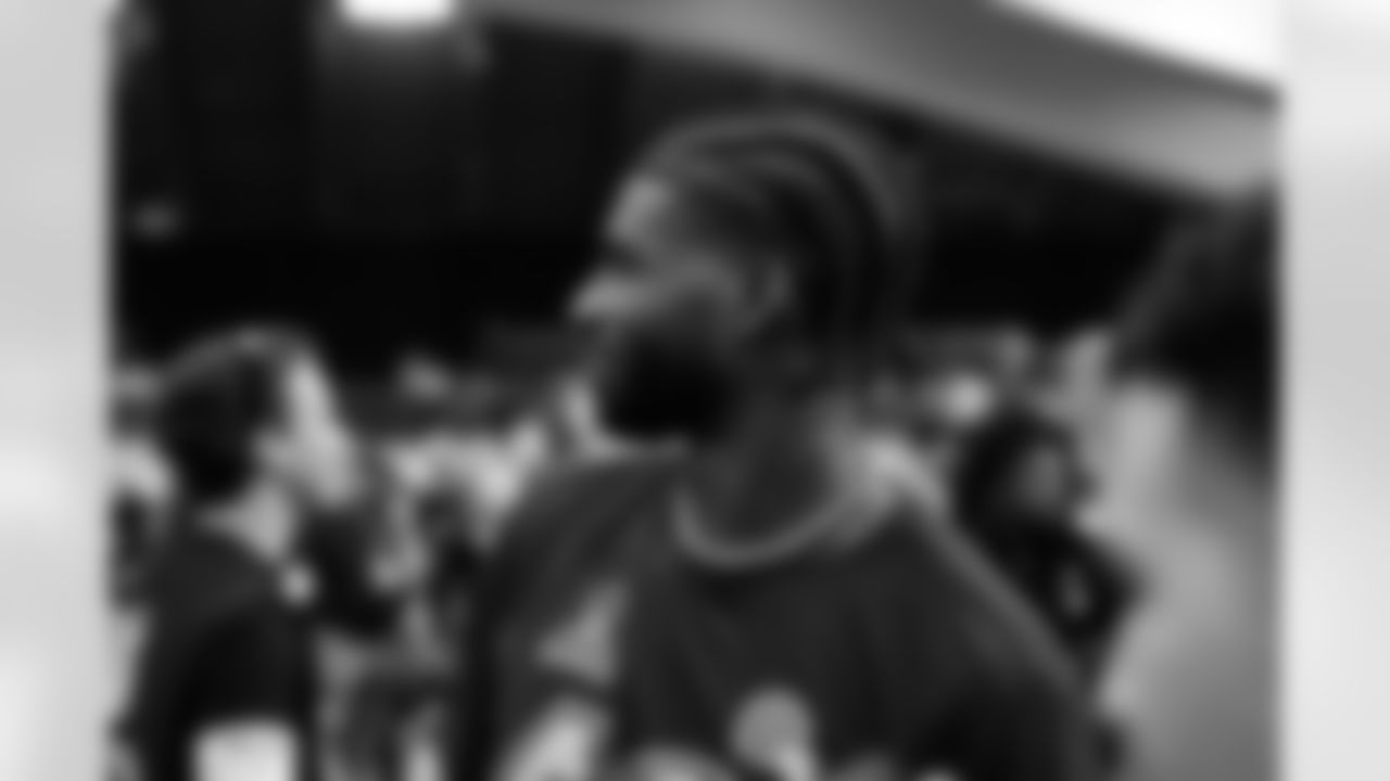 Quarterback Shedeur Sanders (12) after the 2026 Pro Bowl Games at the Moscone Center in San Francisco on February 3, 2026.