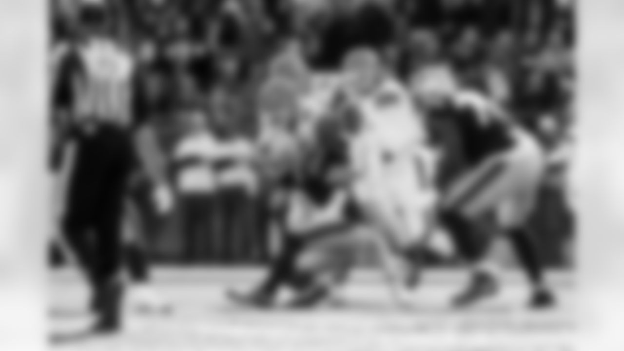 Defensive end Myles Garrett (95) during a NFL football game between the Cleveland Browns and New England Patriots on October 26, 2025 at Gillette Stadium.