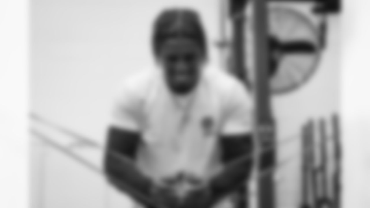Safety DÕAnthony Bell (37) during a workout in Phase II of the offseason at CrossCountry Mortgage Campus on April 29, 2024.