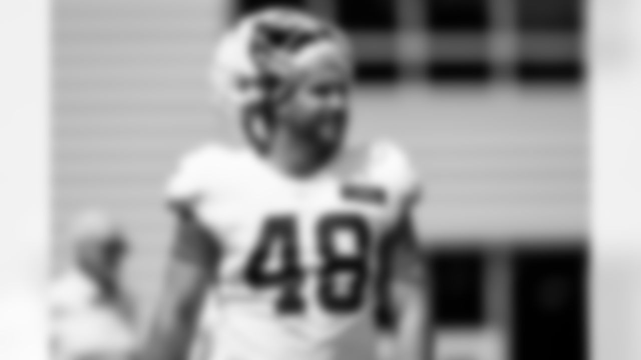 Long snapper Brent Matiscik (48) during Day 5 of Training Camp at CrossCountry Mortgage Campus on July 28, 2025.