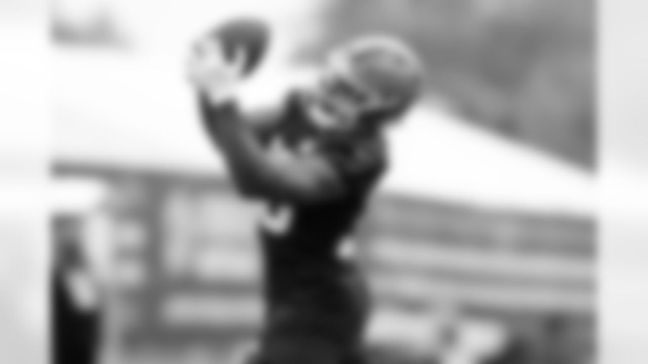 Fullback Troy Hairston (36) during the sixth day of OTAs at CrossCountry Mortgage Campus on June 6, 2025.