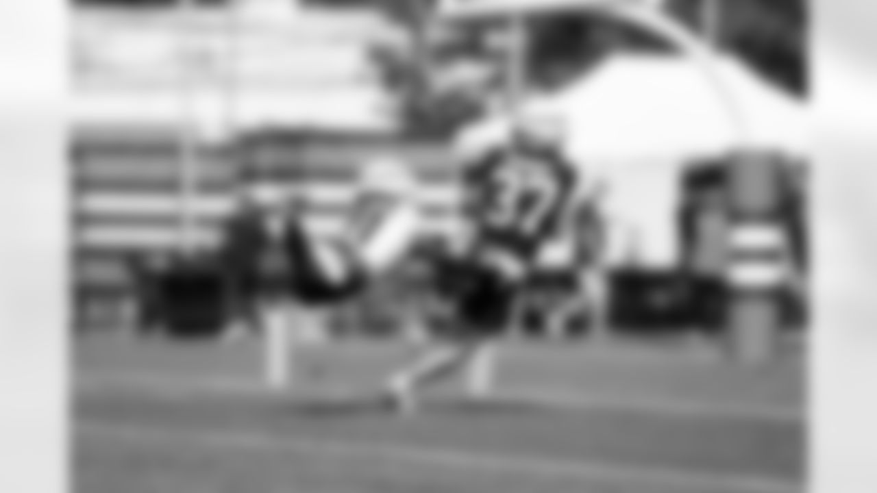 Wide receiver Luke Floriea (37) during Day 4 of Training Camp at CrossCountry Mortgage Campus on July 26, 2025.