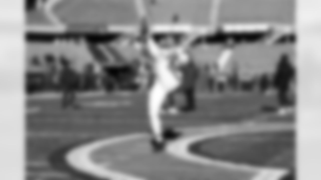 Punter Corey Bojorquez (13) before a NFL football game between the Cleveland Browns and Chicago Bears on December 14, 2025 at Soldier Field.