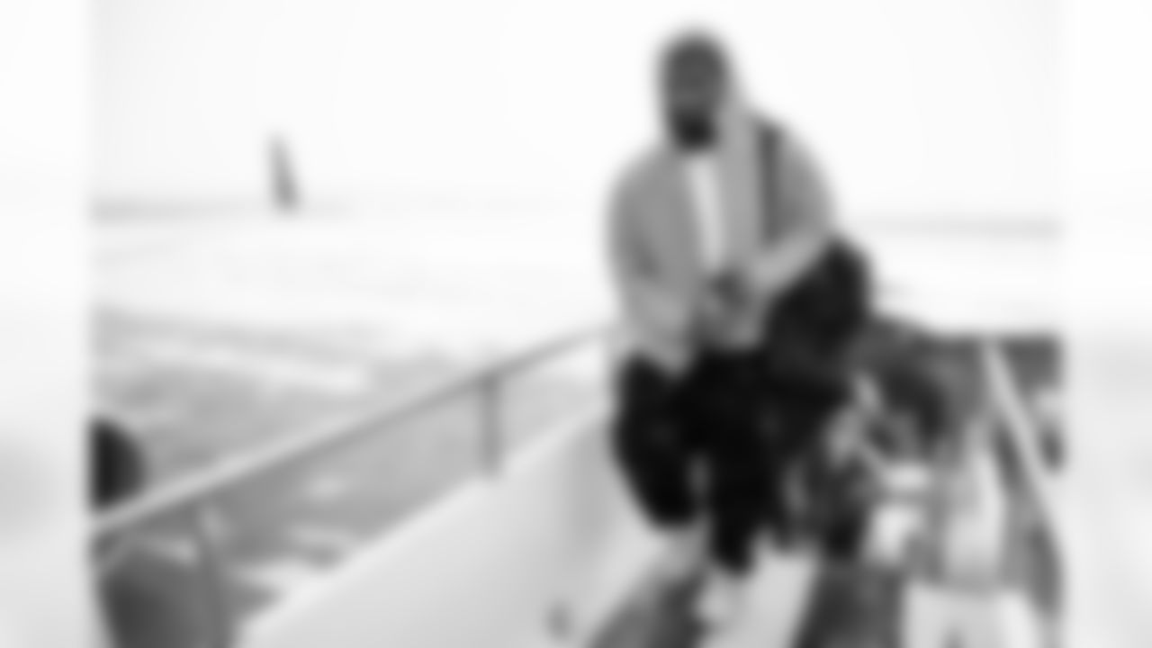 Quarterback Shedeur Sanders (12) travels to Chicago on December 13, 2025.