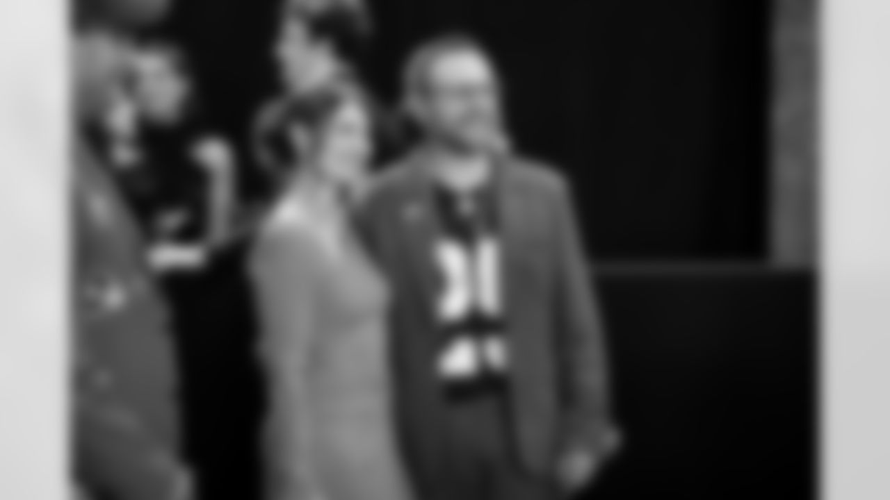 The Browns' 2025 Fan of the Year Kyle Kovach on the red carpet before the 2026 NFL Honors at the Palace of Fine Arts in San Francisco on February 5, 2026.