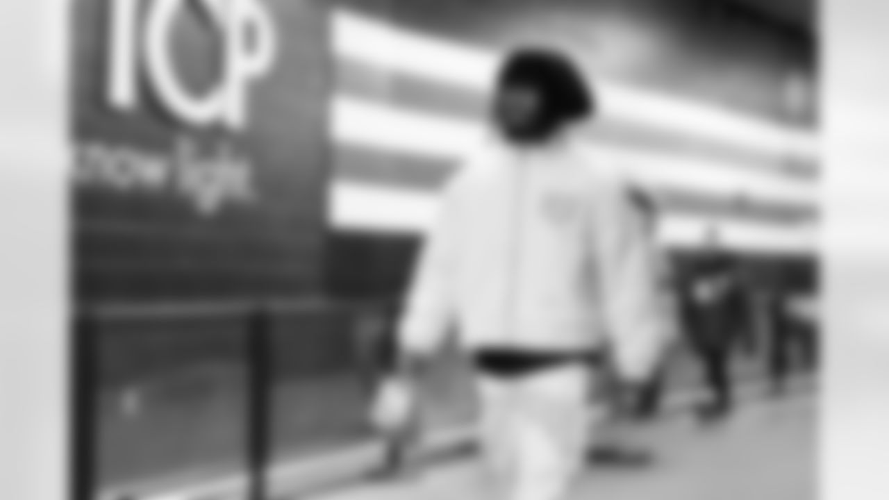 Linebacker Jerome Baker (17) before a NFL football game between the Tennessee Titans and Cleveland Browns on December 7, 2025 at Huntington Bank Field.