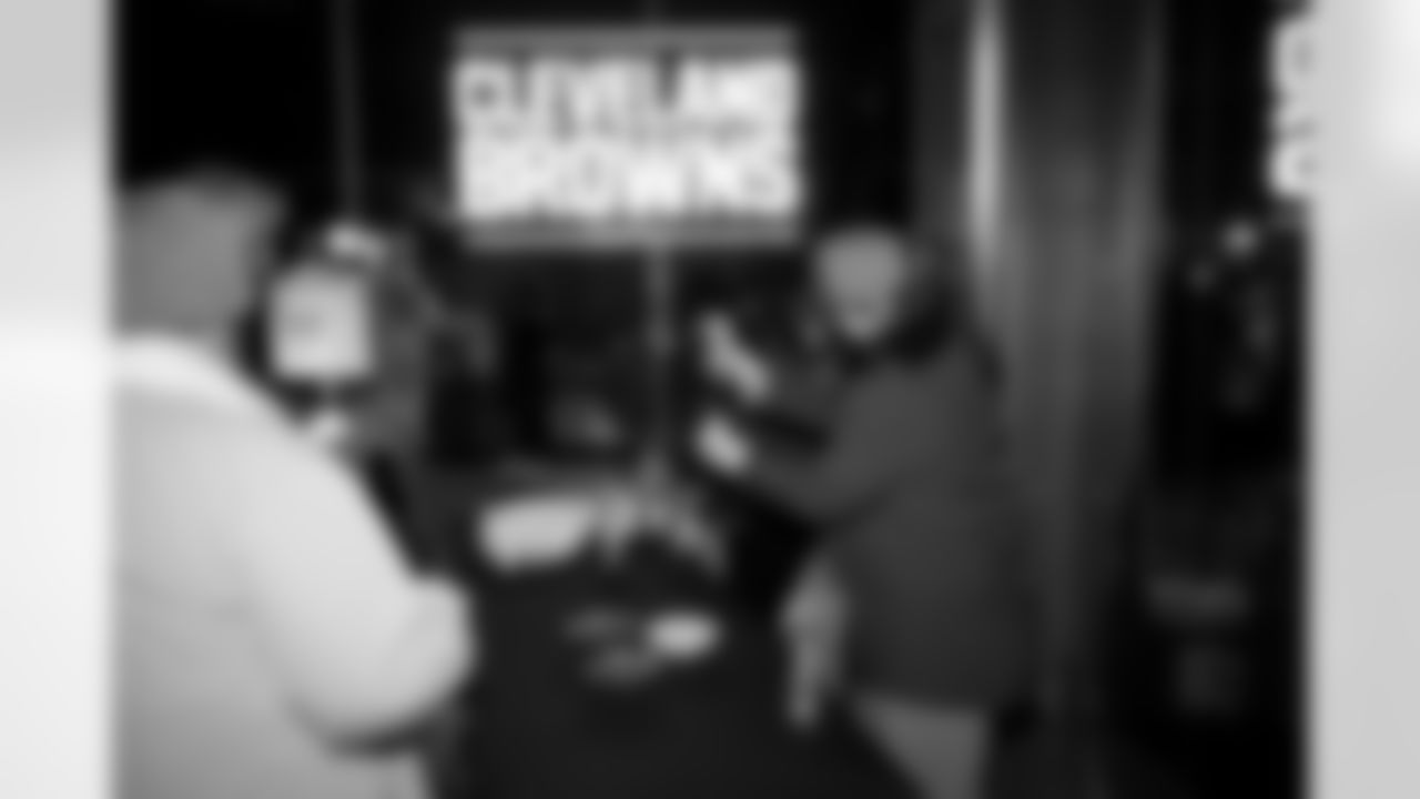 The 2025 Jingle Paws Barking Backers Event at Huntington Bank Field on December 10, 2025.