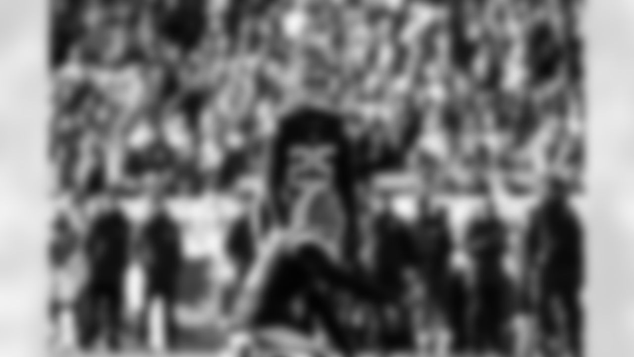 Kicker Andre Szmyt (25) during a NFL football game between the Buffalo Bills and Cleveland Browns on December 21, 2025 at Huntington Bank Field.