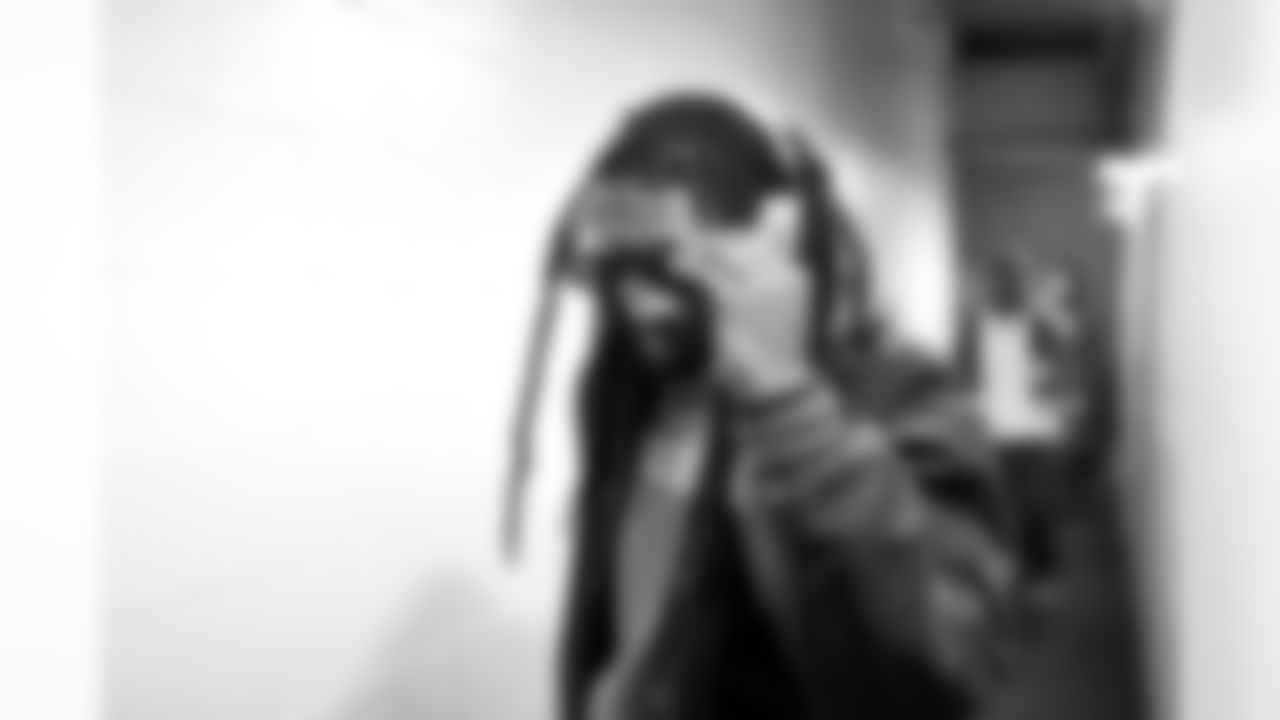 Safety Rayshawn Jenkins (5) before a NFL football game between the Cleveland Browns and Chicago Bears on December 14, 2025 at Soldier Field.