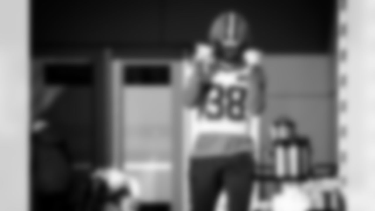 Cornerback A.J. Green III (38) during practice at CrossCountry Mortgage Campus on December 13, 2023.