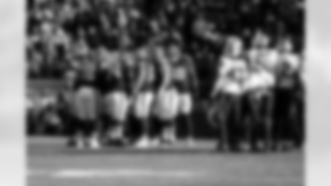 The offense during a NFL football game between the Buffalo Bills and Cleveland Browns on December 21, 2025 at Huntington Bank Field.