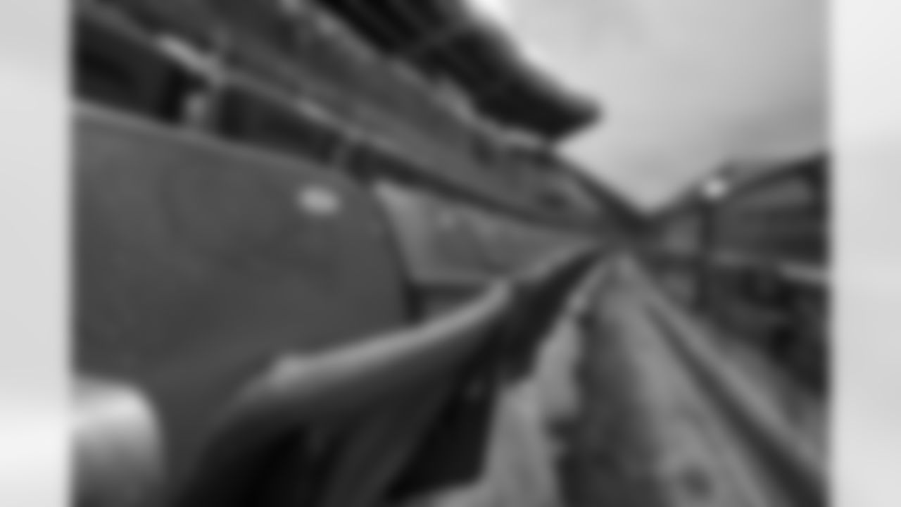 The stadium before a NFL football game between the San Francisco 49ers and Cleveland Browns on November 30, 2025 at Huntington Bank Field.