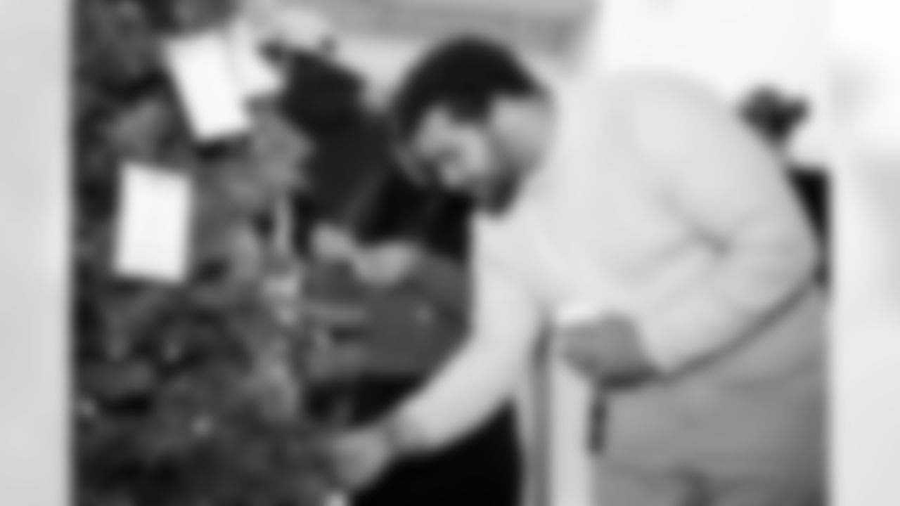 The Cleveland Browns Giving Tree at CrossCountry Mortgage Campus on November 20, 2025.