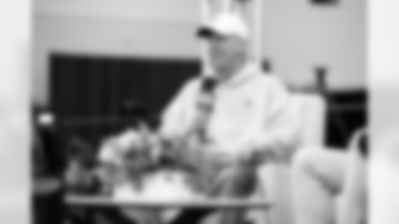 Head Coach Todd Monken speaks to the media at the 2026 NFL Combine on February 25, 2026 in Indianapolis, Indiana.