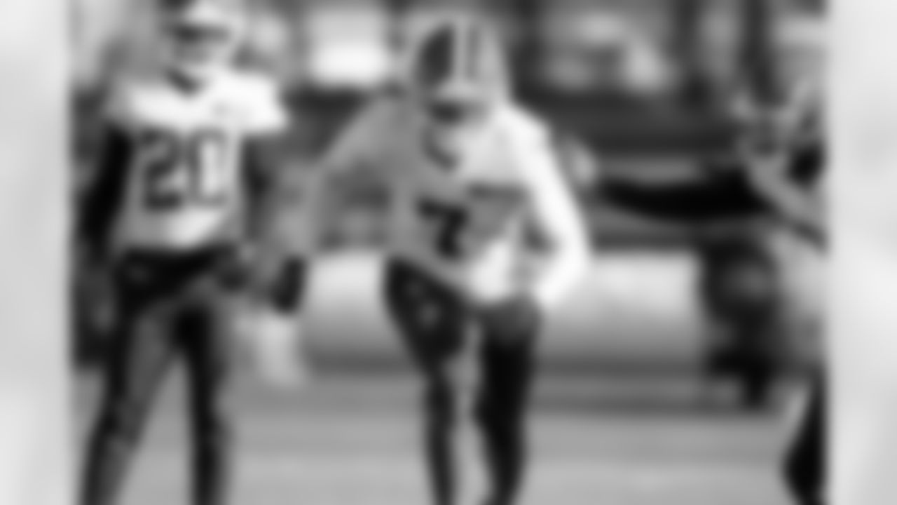 Cornerback Tyson Campbell (7) during practice at CrossCountry Mortgage Campus on December 18, 2025.