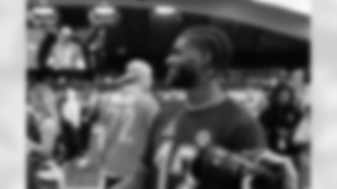 Quarterback Shedeur Sanders (12) after the 2026 Pro Bowl Games at the Moscone Center in San Francisco on February 3, 2026.