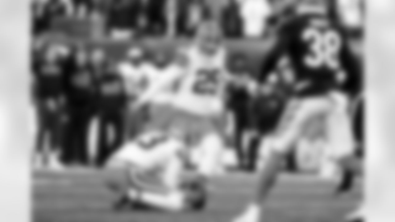 Punter Corey Bojorquez (13) and Kicker Andre Szmyt (25) during a NFL football game between the Cleveland Browns and Cincinnati Bengals on January 4, 2026 at Paycor Stadium.