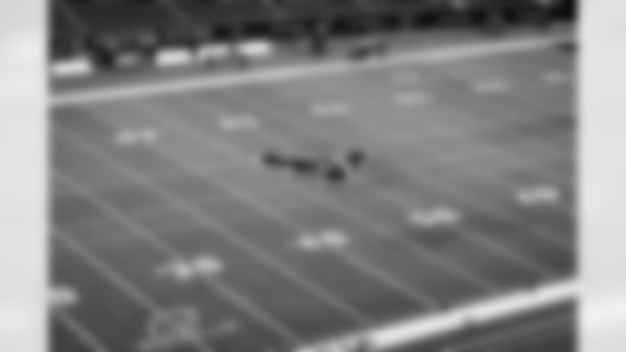 The stadium before a NFL Wild Card playoff football game between the Cleveland Browns and Houston Texans on January 13, 2024 at NRG Stadium.