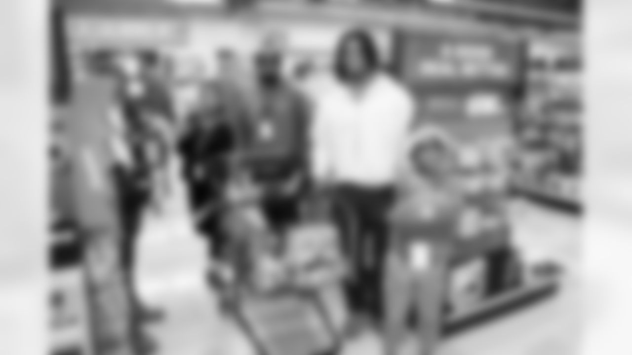 The 2025 Joel Bitonio Shop with a Pro Event at a Meijer in Avon on December 8, 2025.