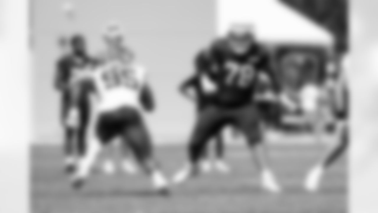 Offensive tackle Jack Conklin (78) during Day 10 of Training Camp at CrossCountry Mortgage Campus on August 4, 2025.